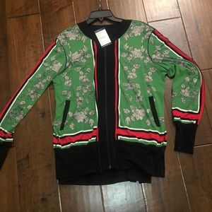 Eva Varro Jacket Versace look 92% polyester